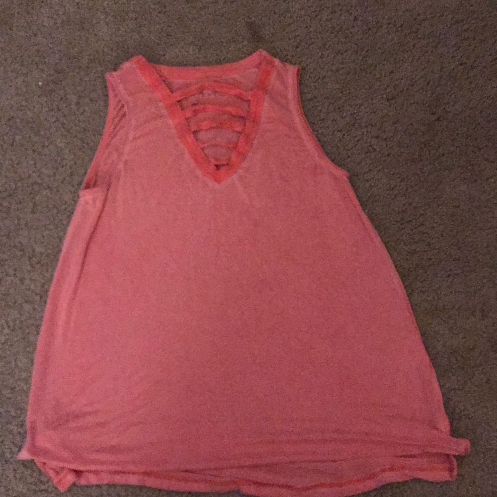 pink shirt